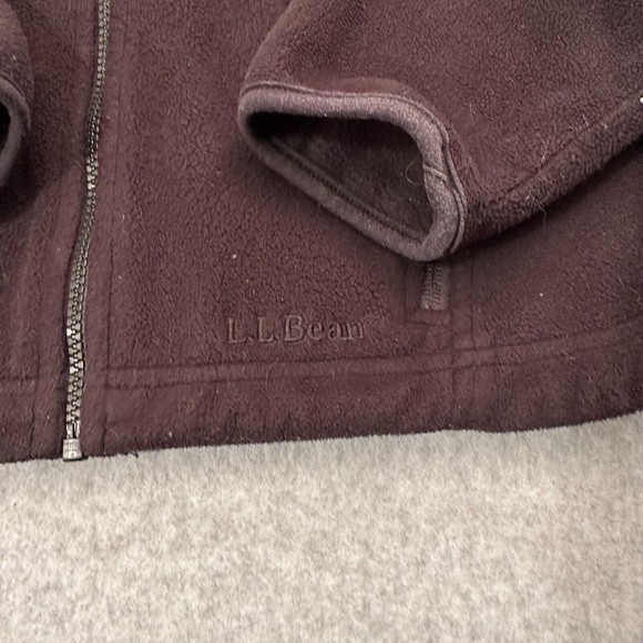 L. L. BEAN Women's Fleece Jacket Size Small Regular Polyester Long Sleeve - Picture 2 of 13
